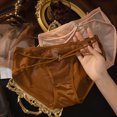 thumbnail image 5 of HCNTES Women's Sexy Lace Panties Cheeky Underwear Mid Rise Briefs Bow Mesh Breathable Everyday Underpants Lingerie (Brown,L), 5 of 5