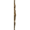 thumbnail image 4 of 22 1/2"W x 30 3/8"H x 1 1/2"P Katheryn Ceiling Medallion, Hand-Painted Smokey Topaz Crackle, 4 of 6