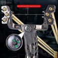 thumbnail image 3 of Potente tirachinas de caza con goma elástica, catapulta tubular de cuero., 3 of 5