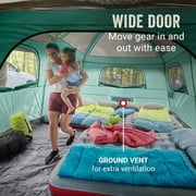 Coleman Skylodge™ 12-Person Camping Tent With Screen Room, Evergreen