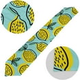 thumbnail image 6 of GZHJMY Lemon Aqua Table Runner Dining Table Decor 13" × 90", 6 of 7