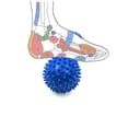 thumbnail image 2 of Peanut Shape Massage Yoga Exercise Gym Ball Durable PVC Stress Relief Body, 2 of 5
