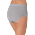 thumbnail image 5 of Carole Hochman Women's Underwear Silky Soft Seamless Full Coverage Modern Brief Panties 5 Pack Multipack (X-Large, Blue Multi), 5 of 7