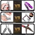 thumbnail image 4 of Multiherramienta de acero inoxidable duro, plegable y autoblocante, alicates múltiples utilizados como cuchillo, abrebotellas, destornillador, hoz, etc., regalos para hombres ShuxiuWang  1327537011002, 4 of 5