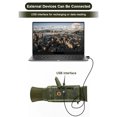 thumbnail image 3 of Digital Night Vision Monocular 24MP 1080P Infrared Night Vision Goggles for Hunting Camping Traveling, 3 of 8