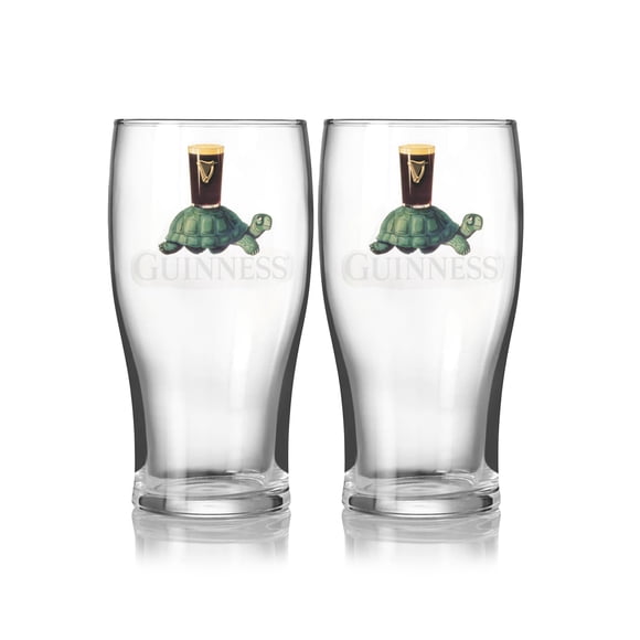 Vasos Guinness Gilroy Tortuga 20oz Tulipán Pint 2 Paquetes
