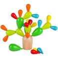 thumbnail image 1 of Puzle Montessori de madera con forma de cactus para bebés, con paquete, 1 of 5
