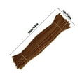 thumbnail image 3 of Chenille Stems Pipe Cleaners for DIY Arts and Crafts, Flexible Fuzzy Sticks for Creative Projects, Handmade Flower Bouquet Supplies, Multi-Color Material, 3 of 6