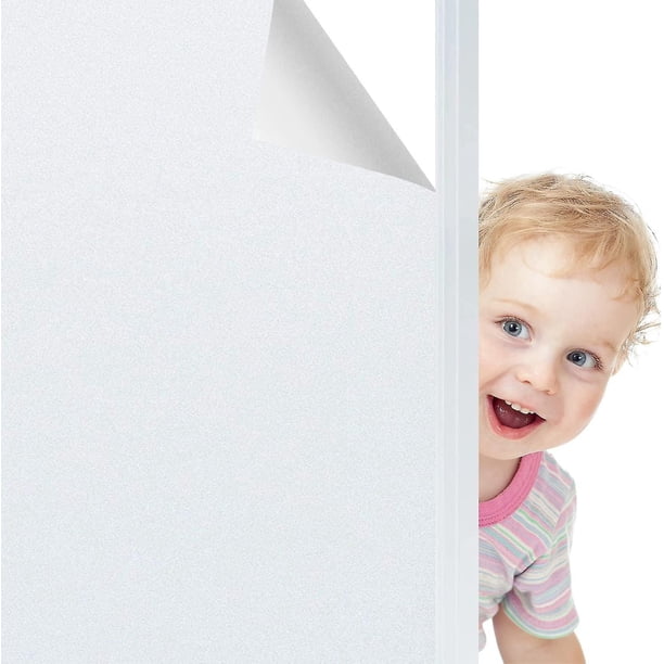 60 X 200 Cm Película Electrostática Opaca para Ventanas Película Opaca para Ventanas De Privacidad para Ventanas con Vista De Brisa De Vidrio Oficina Hogar Baño Dormitorio Cocina