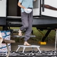 thumbnail image 2 of Open Box Camco 43677 Fixed Height Aluminum Platform Step Stool with Rubber Feet, 2 of 8