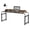 Ebony, variant on Overbed Table with Wheels, Adjustable Legs Height Rolling Over Bed Desk, Heavy Duty Laptop Table for Hospital and Home, 120x40cm, 350lbs Weight Capacity