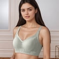 thumbnail image 5 of Supportive Wireless Full Coverage Bra for Everyday Comfort with Side Smoothing and Lift T-Shirt Friendly Seamed-Free Design for All Seasons, 5 of 5
