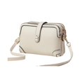 thumbnail image 2 of ZenCart Women Shoulder Bag with Detachable Adjustable Shoulder Strap Multi Pockets Crossbody Bag or Phone Wallet Cosmetics Faux Leather Handbag for Travel Shopping Outdoor, 2 of 8