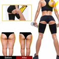 thumbnail image 4 of Slimming Leg Shaper Sauna Sweat Thigh Trimmers Warmer Slender Shaping Legs Belt Wraps, 4 of 5
