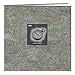 thumbnail image 3 of Pioneer 12 Inch by 12 Inch Postbound Frame Front Memory Book, City Maps Design, 3 of 3