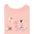thumbnail image 4 of Garanimals Baby Girl Puff Short Sleeve Graphic Bodysuit, Sizes 0-24 Months, 4 of 4