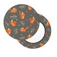 thumbnail image 2 of Goofa cute fall fox leaf Printed Stool Covers Round, Waterproof Round Bar Stool Covers Anti-Slip Round Bar Stool Seat Cover with Elastic Bands Durable-13 inch, 2 of 7