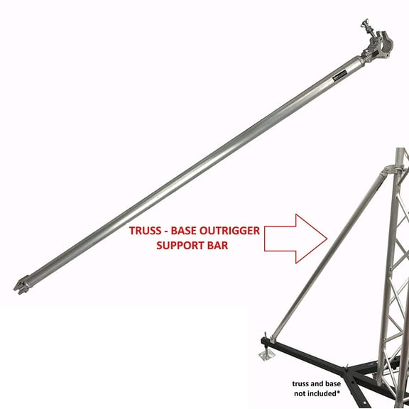 Aluminum Lighting Truss Support Balance System Heavy Duty 2" Trussing 77" Length