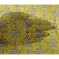 thumbnail image 4 of oneOone Viscose Chiffon Fabric Leaves Block Print Fabric BTY 42 Inch Wide, 4 of 4