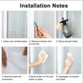 Static Cling Window Film Privacy Heat Control Anti Uv Blocking Window