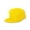 yellow, variant on Plain Fitted Flat Bill Hat, Solid and Neon Colors , Mustard 7