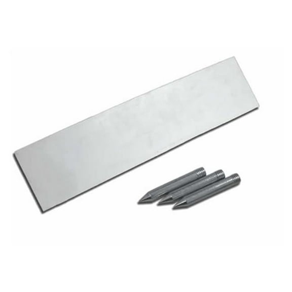 18 in. Moveable Pitchers Plate with Spikes - Youth