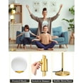 thumbnail image 2 of 60IN Gold Floor Lamp with 3Pcs G9 Bulbs - Stepless Dimmable, Eye-Friendly, Stable Base for Living Room/Bedroom/Corner/Office, 2 of 6