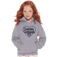 thumbnail image 3 of Definitely Dominican Cute Flag Love Kids Hoodie Sweatshirt Girls Teen Brisco Brands M, 3 of 5