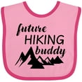 thumbnail image 3 of Inktastic Future Hiking Buddy Boys or Girls Baby Bib, 3 of 4