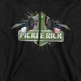 thumbnail image 2 of Rick and Morty Pickle Rick Unisex Adult Pull-Over Hoodie, Pickle Rick, 4X-Large, 2 of 5