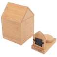 thumbnail image 1 of Urne Photo pour Animaux, Forme de Maison Structure Robuste Boîte Commémorative pour Cendres de Chat Chien, 1 of 7