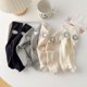 thumbnail image 5 of Calcetines con alfileres para mujer, estilo Instagram, estilo japonés de moda, bonitos calcetines de mujer con carita sonriente bordada, calcetines de longitud media, 5 of 6