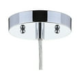 thumbnail image 7 of JONATHAN Y Cayla 7" Seashell LED Pendant Pendant, White/Chrome, 7 of 7