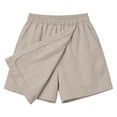 thumbnail image 4 of Only Moment Skorts Skirts for Women Polyurethane Fiber Solid 2026 Summer High Waisted Golf Tennis Skirt Casual Travel Built-In Shorts Clothes Womens Skorts Khaki,3XL, 4 of 4