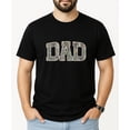 thumbnail image 3 of Dad Camo Shirt for Men Camouflage DAD Graphic Tee Black Shirt Adult Large, 3 of 8