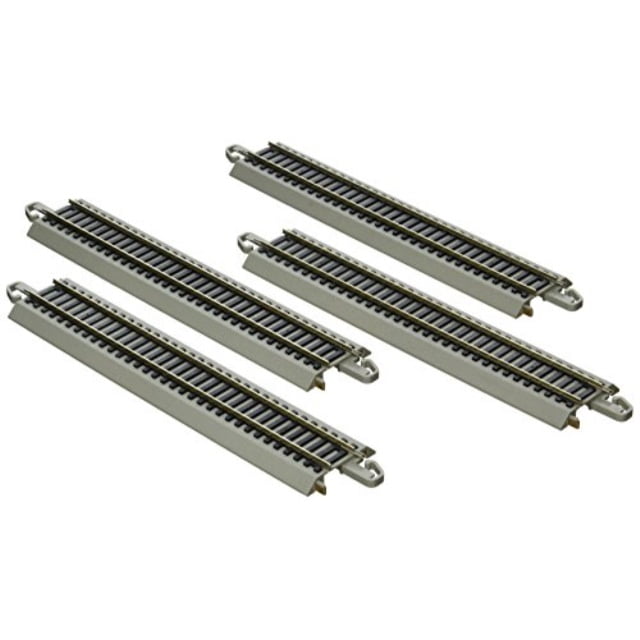 Bachmann Trains E-Z Track Binario Dritto 7,6 Cm (4 Pezzi) - Sistema A Scatto Per Modellismo Ferroviario