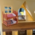 thumbnail image 4 of SHISUYAN 1pc Creative Mini Double Beds Mini Bunk Beds Practical Simulation Bed, 4 of 8