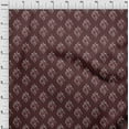 thumbnail image 4 of oneOone Rayon Maroon Fabric Asian Block Floral Fabric For Sewing Printed Craft Fabric By The Yard 56 Inch Wide, 4 of 4