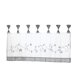 thumbnail image 2 of Cortinas semicortas con tratamiento de ventana, niveles transparentes bordados/cortinas de 60x145cm Zulema Cortinas de ventana bordadas, 2 of 8