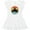 AA-White, variant on Inktastic Snowmobile Retro Sunset Girls Baby Dress