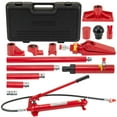 thumbnail image 4 of 4/10/12 Ton Porta Power Kit, Portable Hydraulic Jack with 3.9 Ft/1.2 m Oil Hose, Auto Body Frame Repair Kit with Storage Case for Car Repair Fld-12T-1.4m, 4 of 9