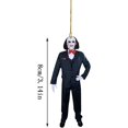thumbnail image 3 of Adornos para árbol de películas de terror, adornos colgantes creativos de terror para Halloween, adornos colgantes de terror para coche, mini adornos para árbol de Halloween, adornos navideños para de, 3 of 3