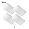 thumbnail image 4 of Scienceny Cuña de de PVC de 4 piezas, portátil, estilo japonés, desmontable, antideslizante, para el hogar, oficina, Hotel, silla, sofá, Herramientas y ferretería, 4 of 6