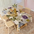 thumbnail image 3 of Rectangle Table Cloth Vintage Floral Butterfly Bird Elegant Rustic Table Clothes 60x120inch Waterproof and Reusable Tablecloths Polyester Tablecloth for Kitchen Dingroom Living Room Parties, 3 of 6