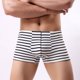 thumbnail image 5 of Toystoory Calzoncillos tipo bóxer de ropa interior transpirable de algodón para hombre, calzoncillos sexys con bolsa abultada Uniforme atlético blanco XL, 5 of 5