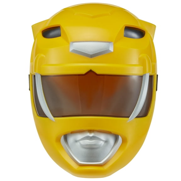 Mighty Morphin Power Rangers: Re-Ignition - Yellow Ranger Role Play Mask for Boys and Girls by Playmates Toys