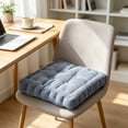 thumbnail image 4 of 15"x15" Square Comfortable Seat Cushions Home Pillow Indoor Corduroy Chair Pads Office Soft Cushion, 4 of 7