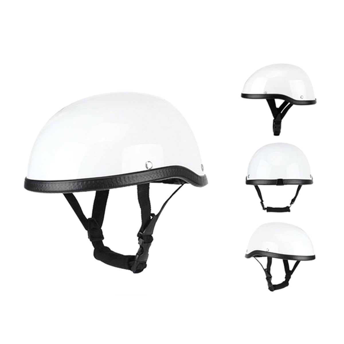 Motorcycle Helmet Bike Bicycle Baseball Cap Helmet Half Helmet for Men U3F6 