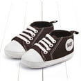 thumbnail image 2 of REDARER Breathable Soft Sole First Walkers Canvas Shoes Lightweight Flexible Non Sneakers for Boys and Girls,Size:3-5 Months, 2 of 7