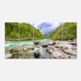 thumbnail image 2 of Slovenia Waterfall Panorama - Landscape Artwork Canvas, 2 of 3